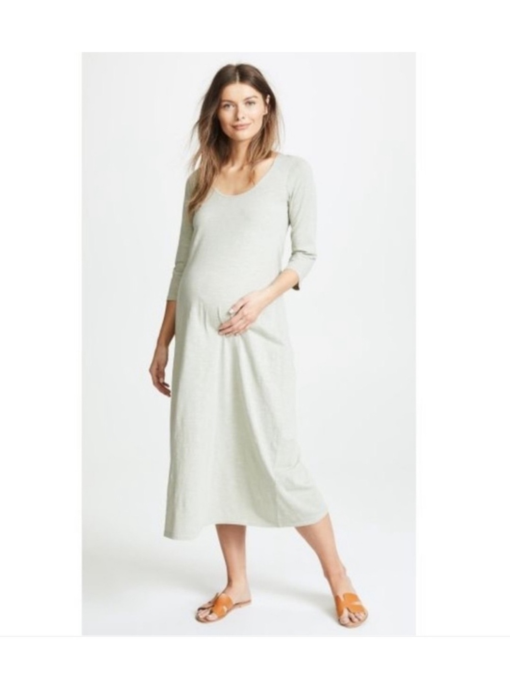 Hatch Maternity The Cotton Maxi Dress
